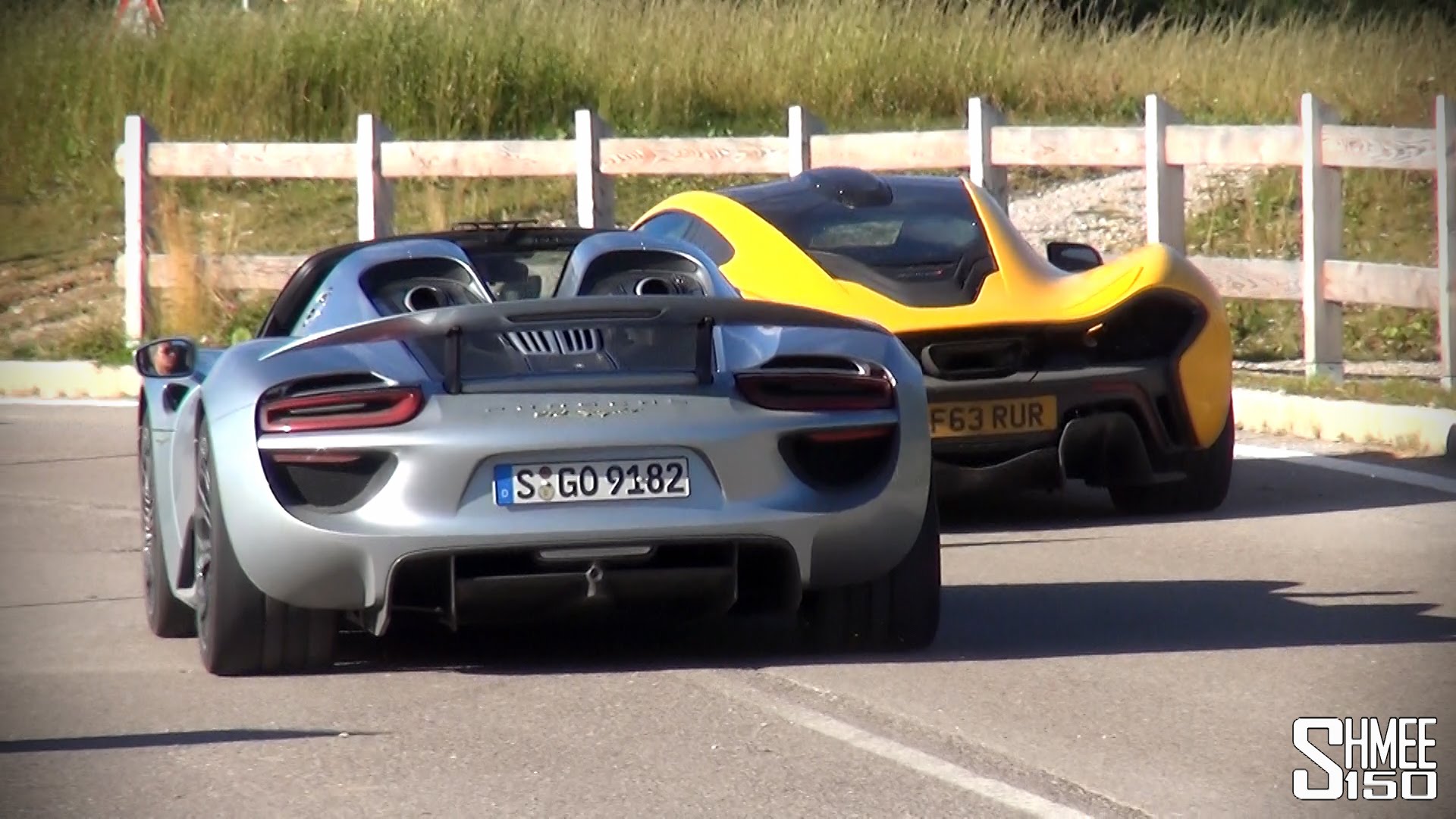 En vídeo: comparativa del McLaren P1, Porsche 918 Spyder y LaFerrari