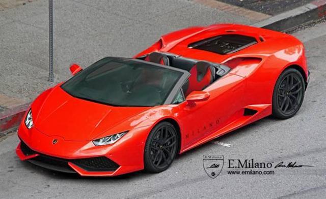 Nueva ilustración del Lamborghini Huracán Spider, debut en 2015 1