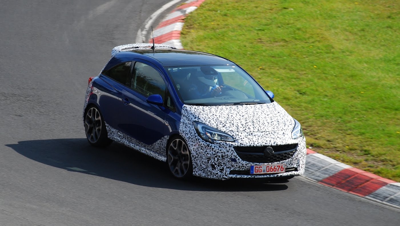 En vídeo: 2015 Opel Corsa OPC, rodando en el ‘Ring