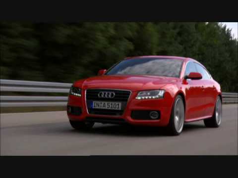 Nuevo Audi A5 Sportback, en movimiento