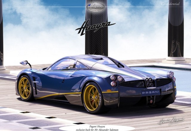 �?nico en el mundo, Pagani Huayra 730 S Edition 4
