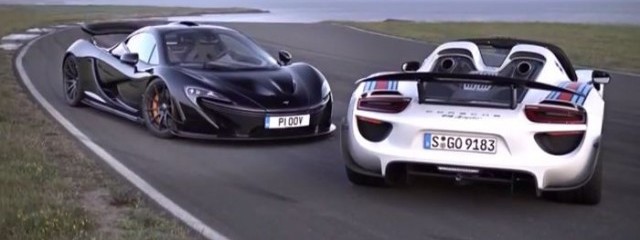 McLaren P1 vs Porsche 918 Spyder, duelo de altura 1