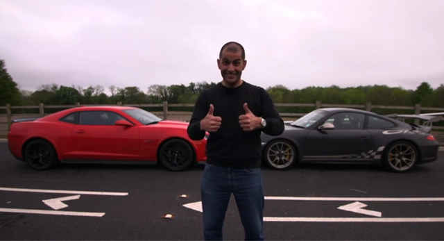 Vídeo: Chevrolet Camaro Z/28 vs Porsche 911 GT3 RS 1