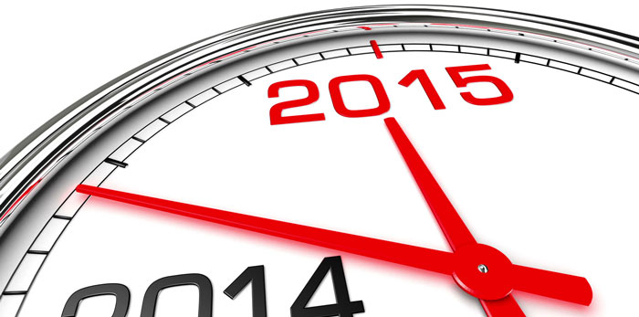 Bienvenido al año 2015, ¡feliz entrada al año nuevo! 1
