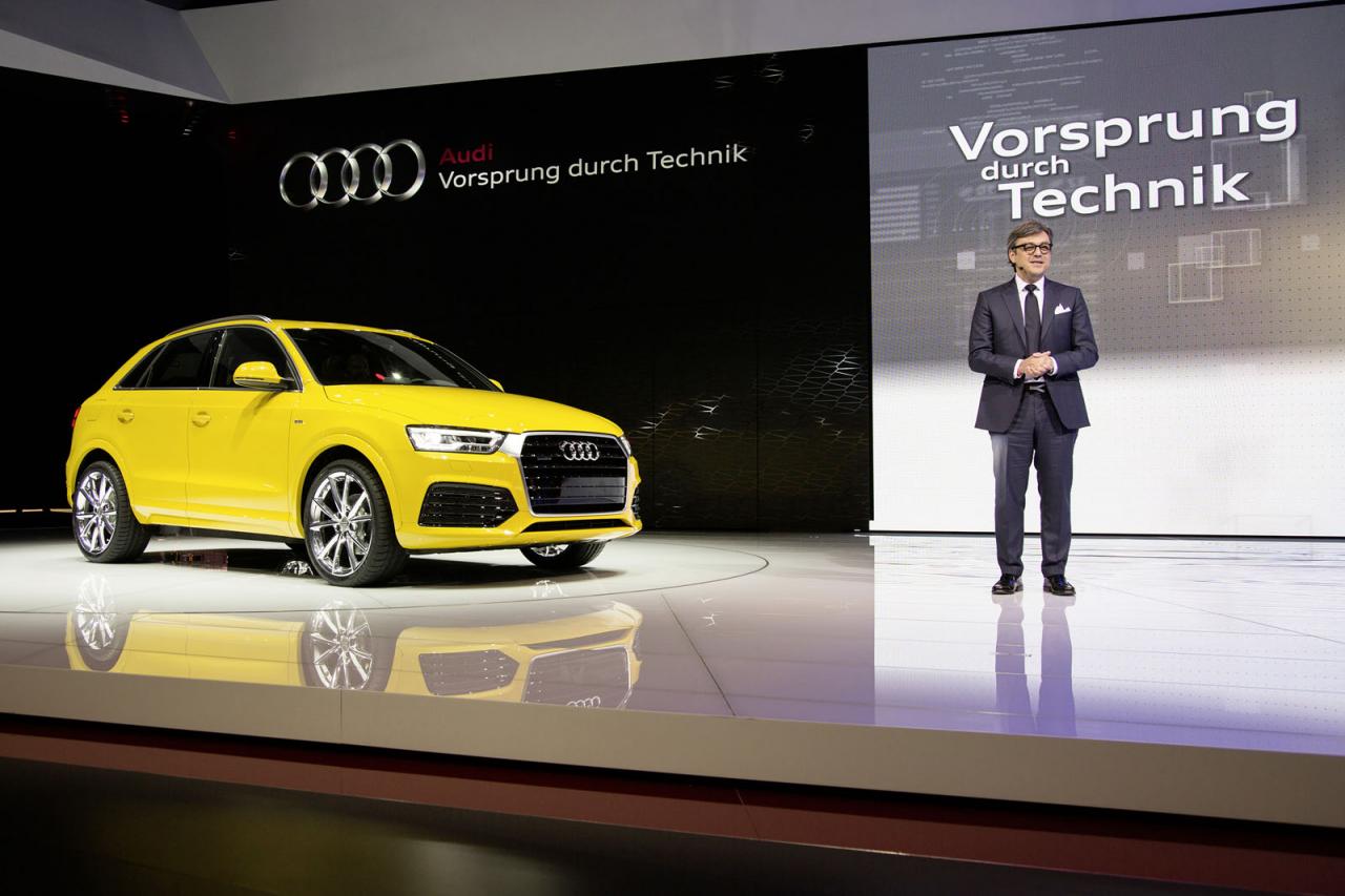 2016 Audi Q3, debut oficial en Detroit 2