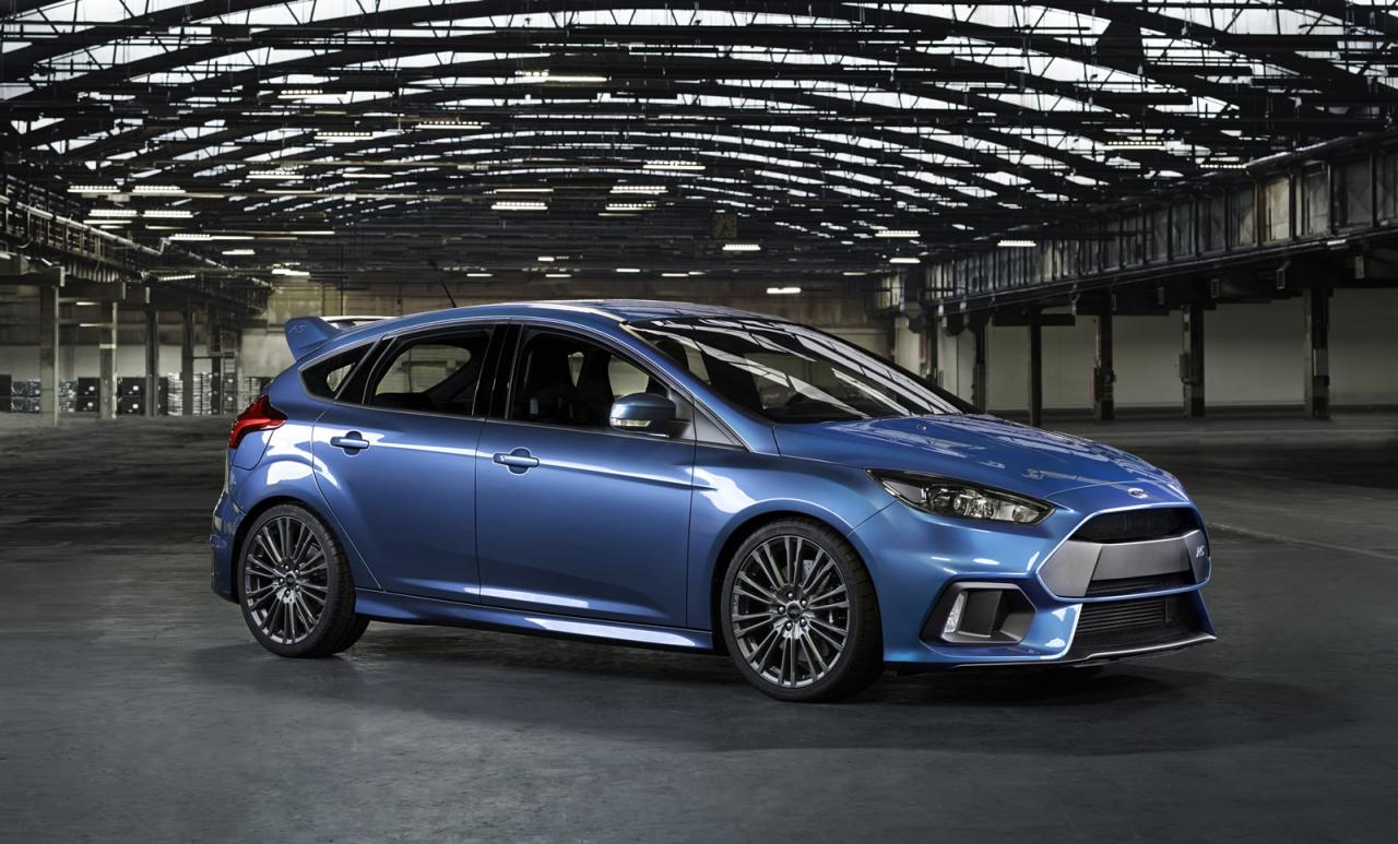 Oficial: Ford Focus RS, debuta con 315 caballos y tracción total 3