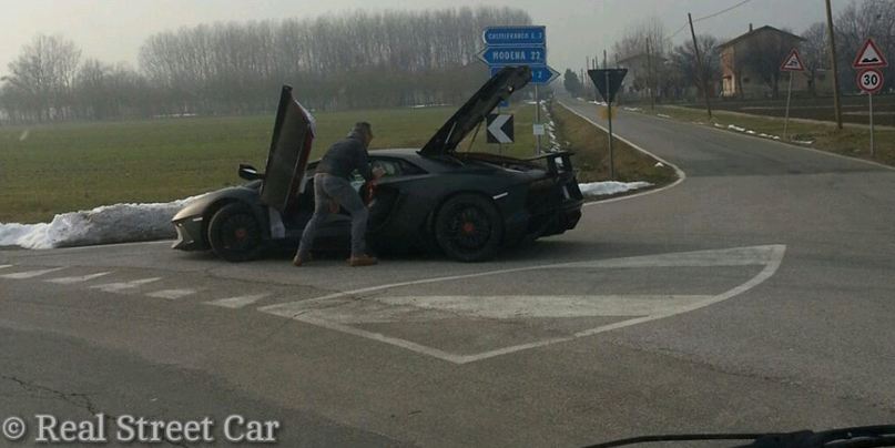 ¡Cazado! Lamborghini Aventador SV, ¿lo veremos en Ginebra? 1