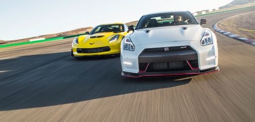 Vídeo: Nissan GT-R Nismo vs Chevrolet Corvette Z06 1