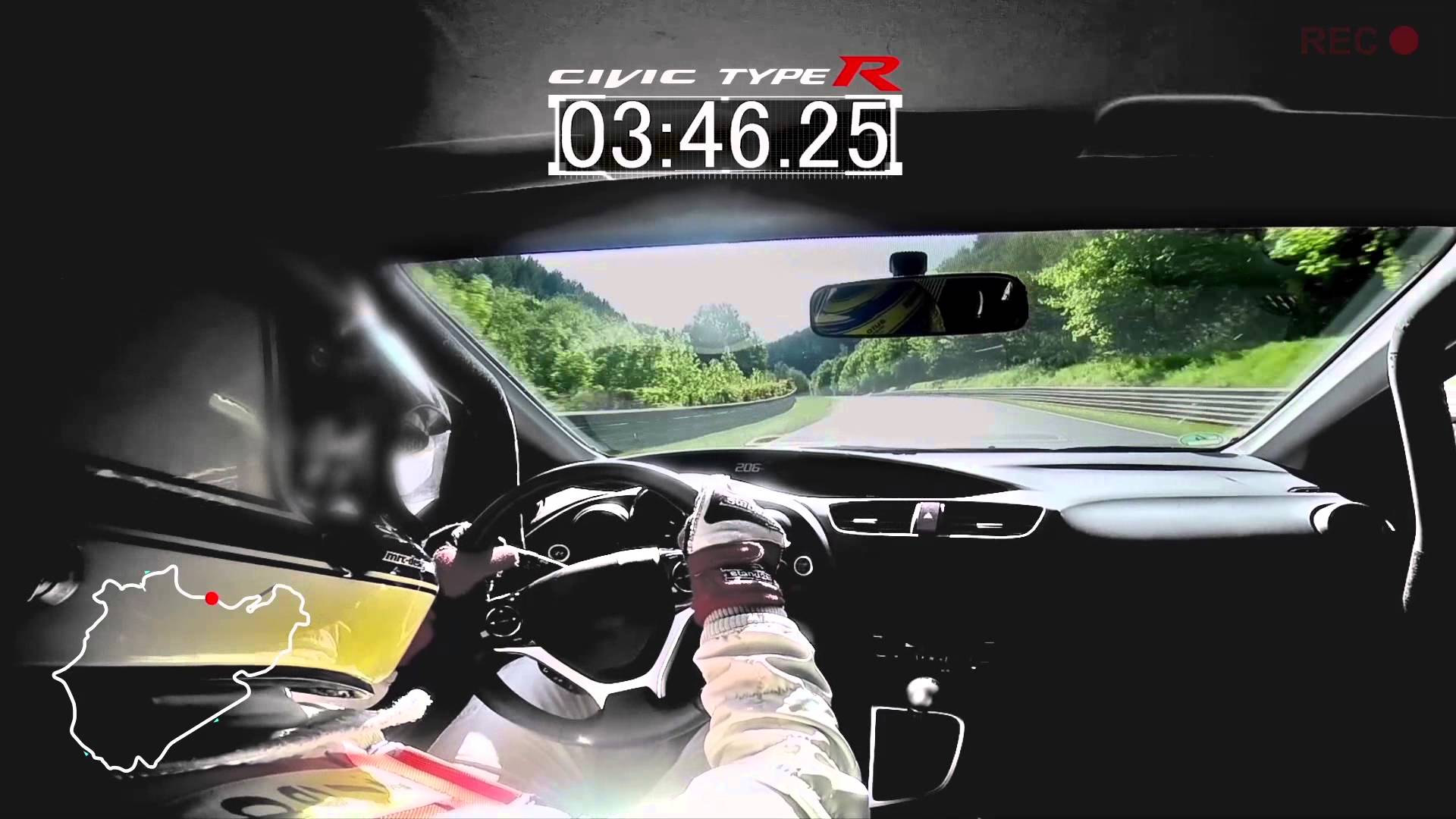 Lo prometido es deuda: el nuevo Honda Civic Type R bate récord en Nürburgring