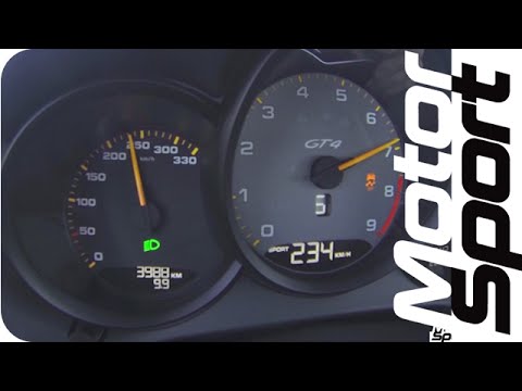 Así acelera el Porsche Cayman GT4, en vídeo
