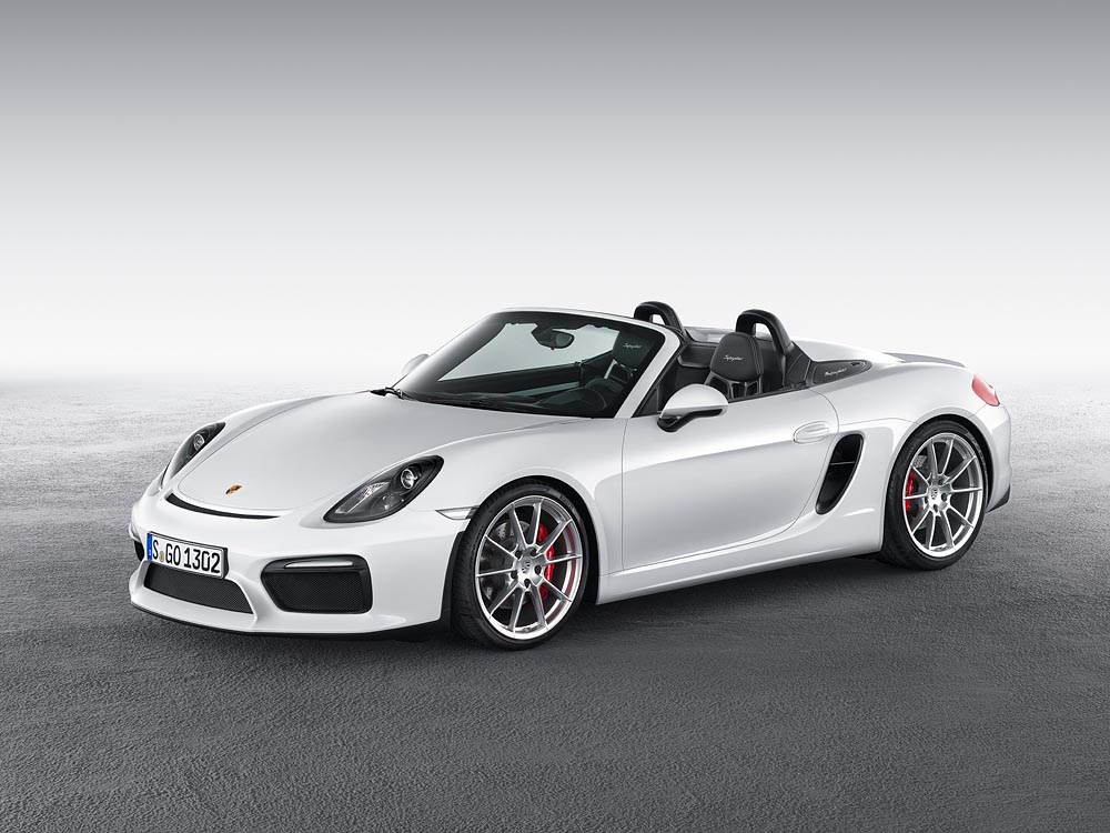Porsche Boxster Spyder: 375 CV de puro disfrute con el cielo como techo 1