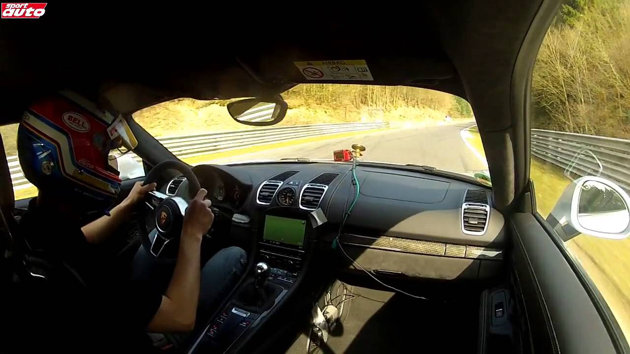Vídeo onboard del Porsche Cayman GT4 en el ‘Ring