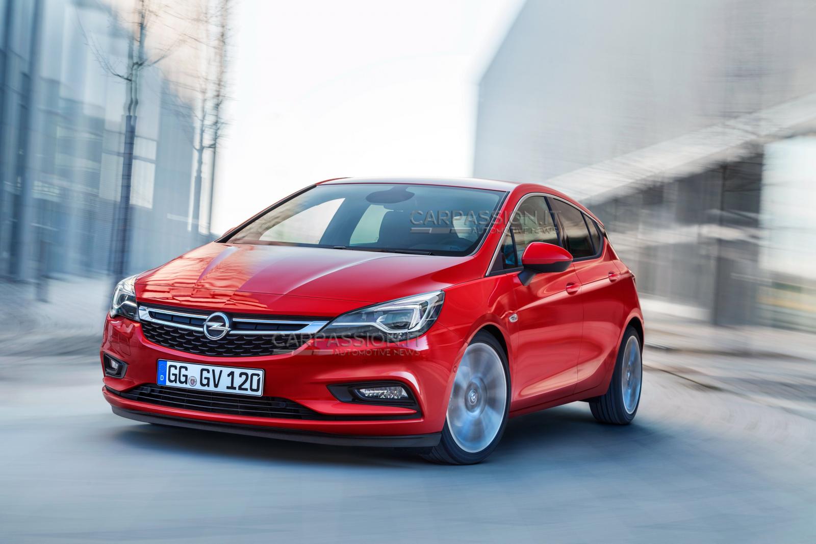 Primeras imágenes filtradas del Opel Astra (K) 2016 2