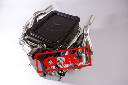 Motor Mercedes