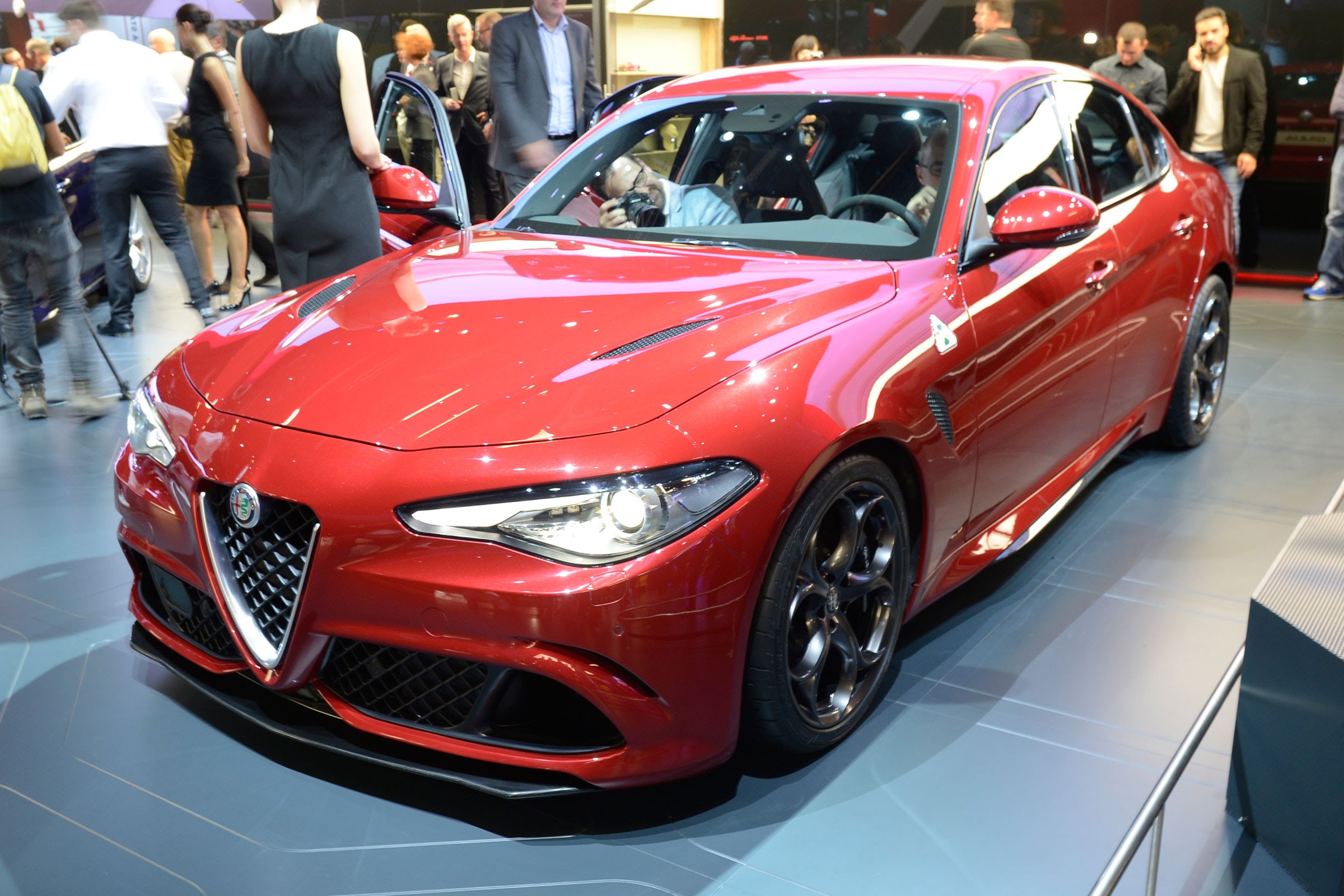 Al natural: Alfa Romeo Giulia Quadrifoglio, desde Fráncfort