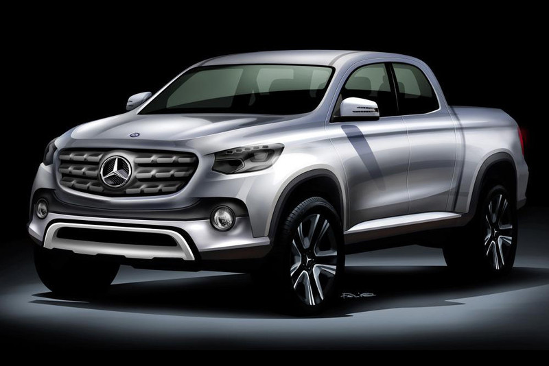 El Mercedes Pick-Up, o Clase X, debutará como prototipo este año 1