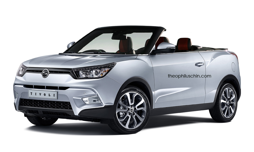 Así lucirá el SsangYong Tivoli descapotable 1