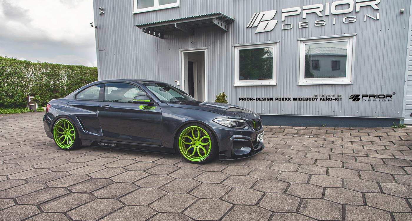 Engordar estéticamente tu BMW Serie 2 es posible gracias al kit PD2XX de Prior Design 2