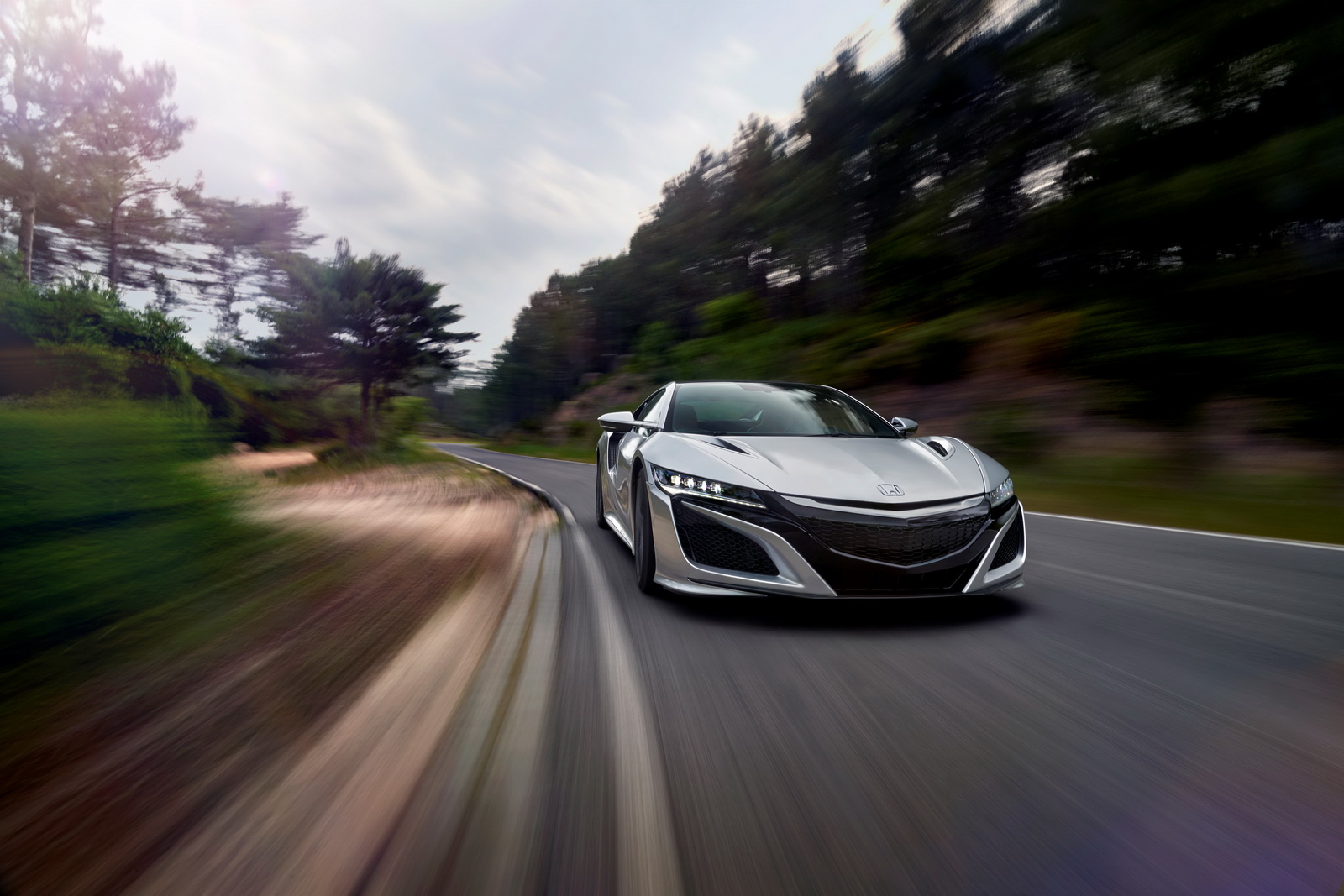 HONDA NSX SILVER METALLIC