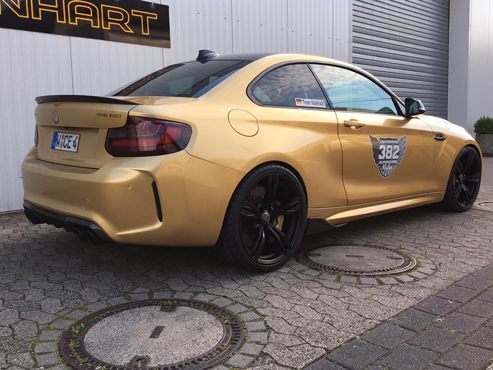 ¡Agárrate donde puedas! Así es el BMW M2 de MANHART con 630 CV 2