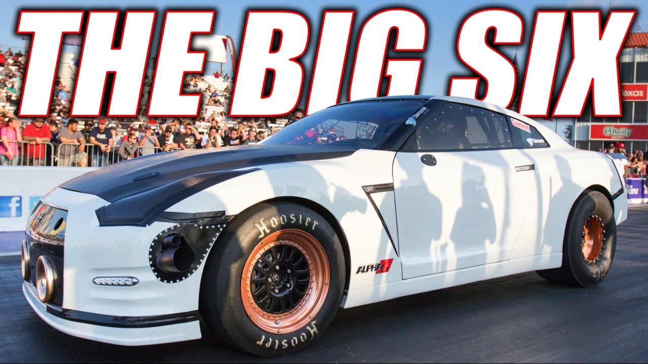 ¡Récord mundial! Un Nissan GT-R de 2.500 CV logra hacer el cuarto de milla en 6 segundos