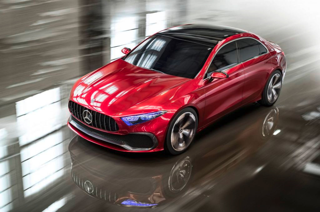 Mercedes-Benz Concept A Sedan, 2017