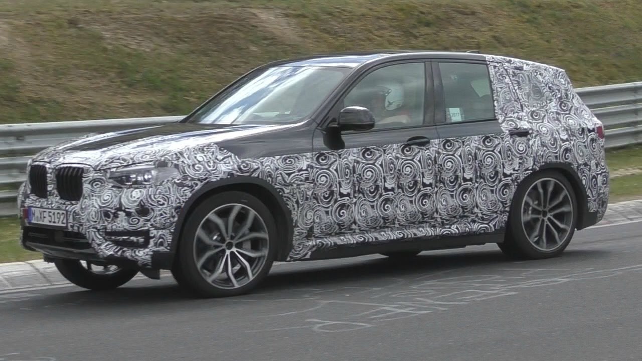 Vídeo: el nuevo BMW X3 deja ver en el ‘Ring a altas velocidades