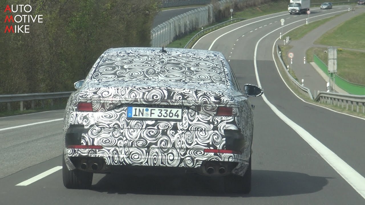 Vídeo: el próximo Audi S8 rueda veloz en el ‘Ring