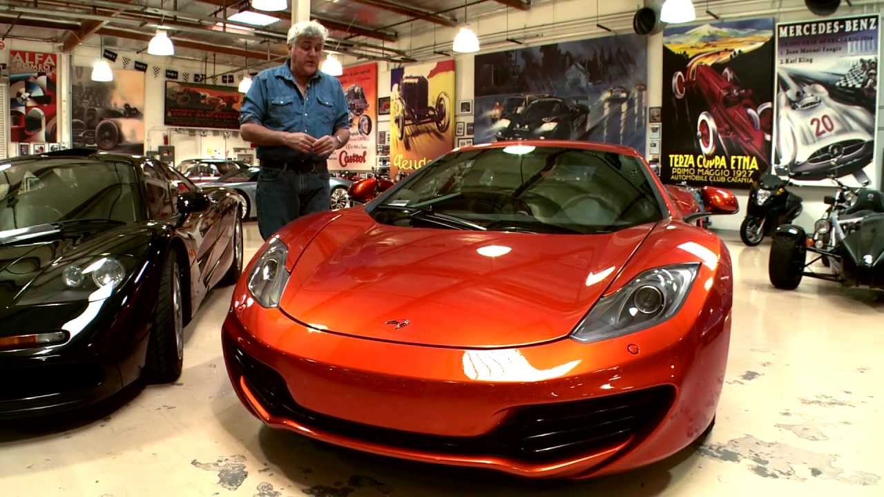 Jay Leno se monta en el McLaren MP4-12C