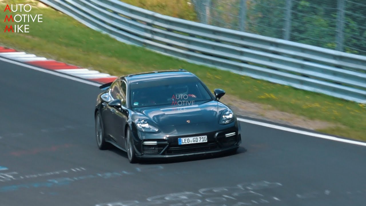 WHAT IS PORSCHE TESTING WITH THIS PANAMERA TURBO AT THE N�?RBURGRING??