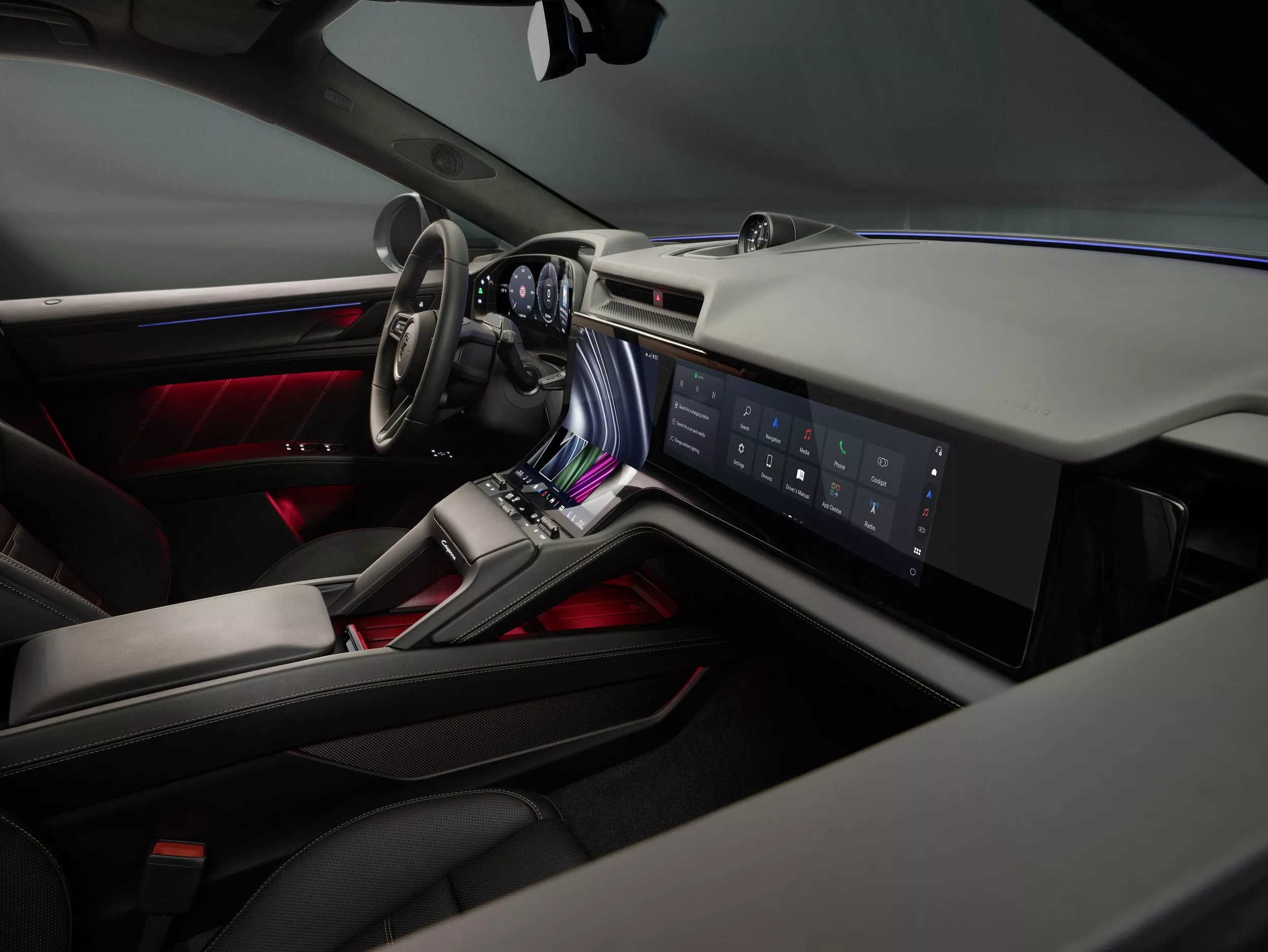 new porsche cayenne electric interior 17