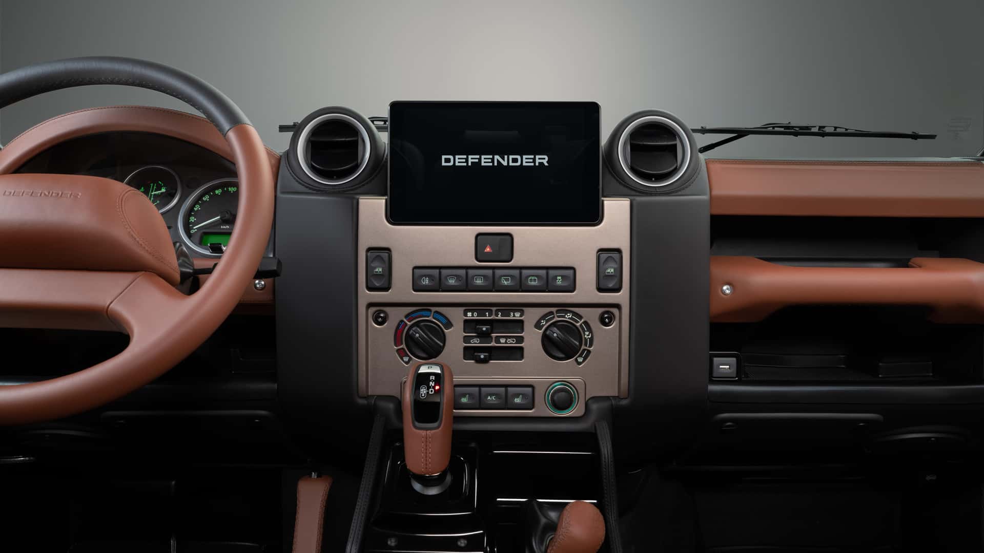 land rover classic defender with octa paint 12