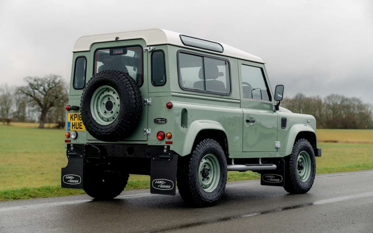 land rover defender 90 heritage final car produced 3