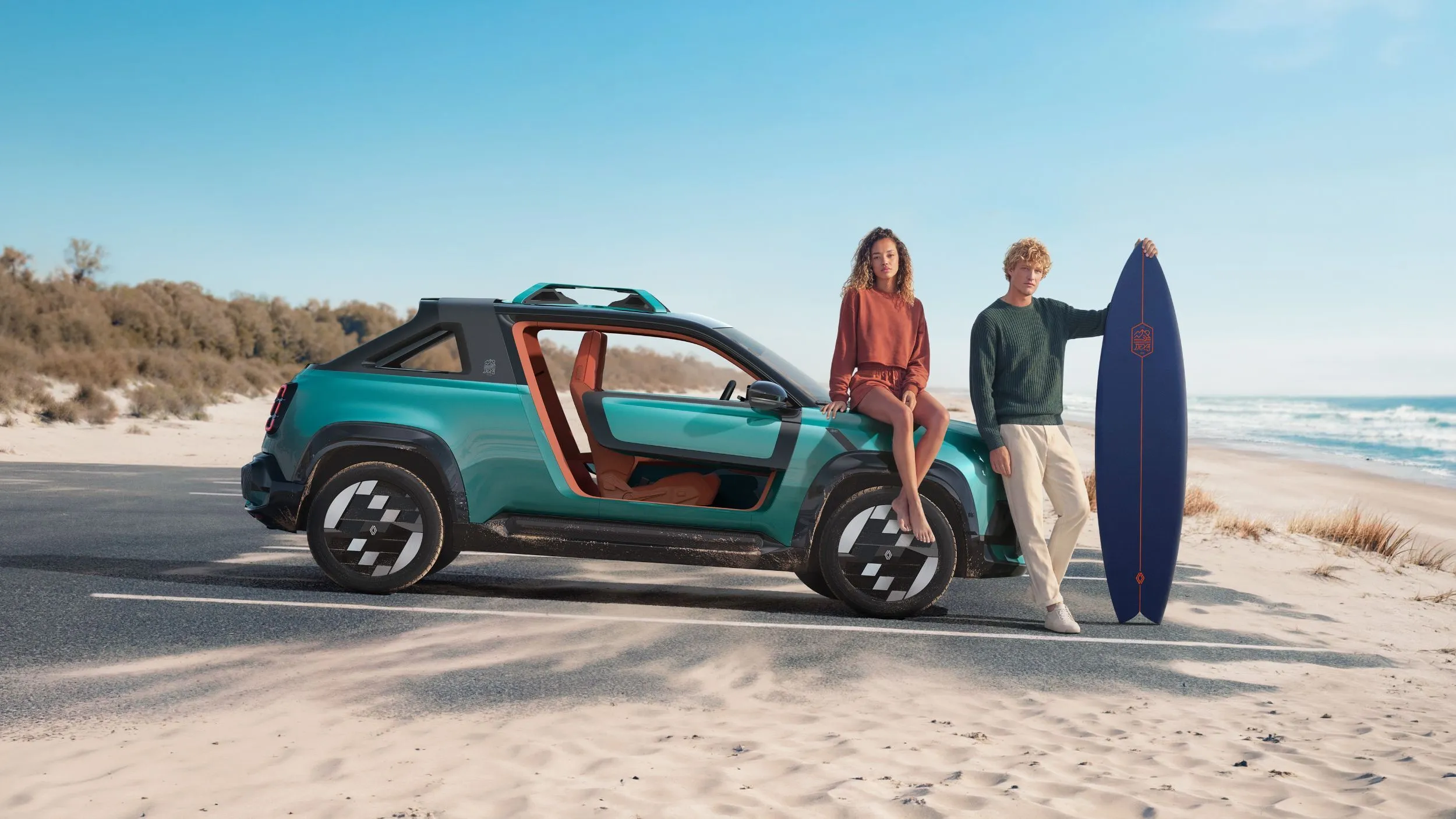 Renault 4 JP4x4 Concept: el regreso del buggy playero con tracción total