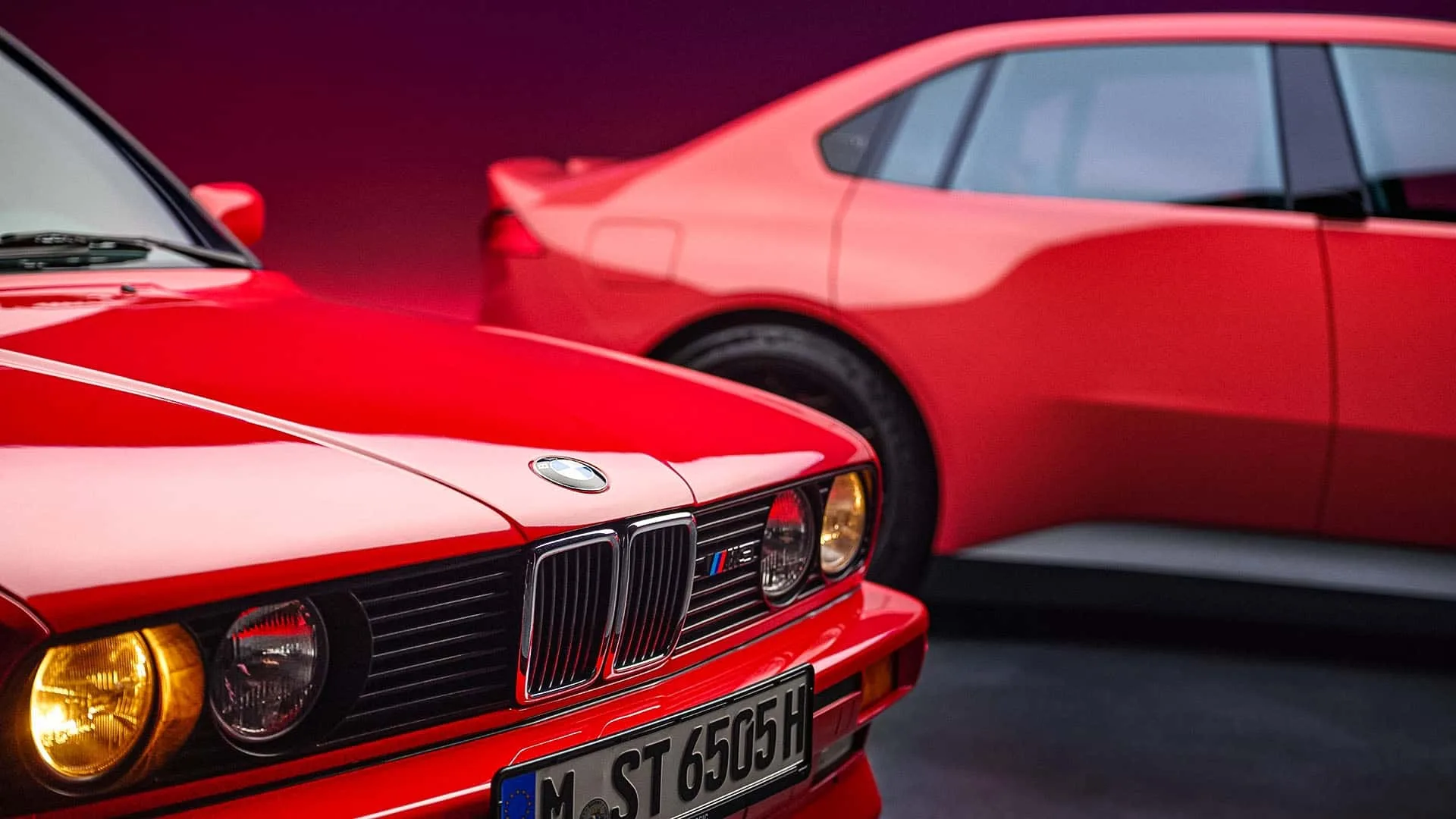 Bmw ya tiene casi listo el m3 electrico y lo ha puesto junto al e30 para pedir permiso a los puristas 24