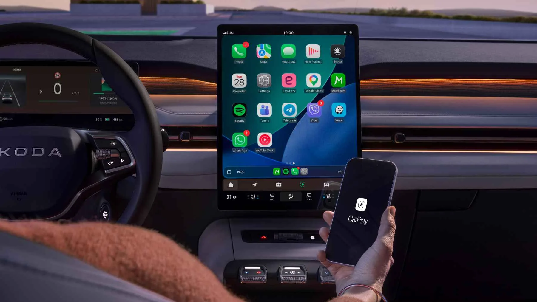 Skoda quiere democratizar el suv electrico grande el peaq ofrece 620 km y 7 plazas desde poco mas de 40 000 euros 34