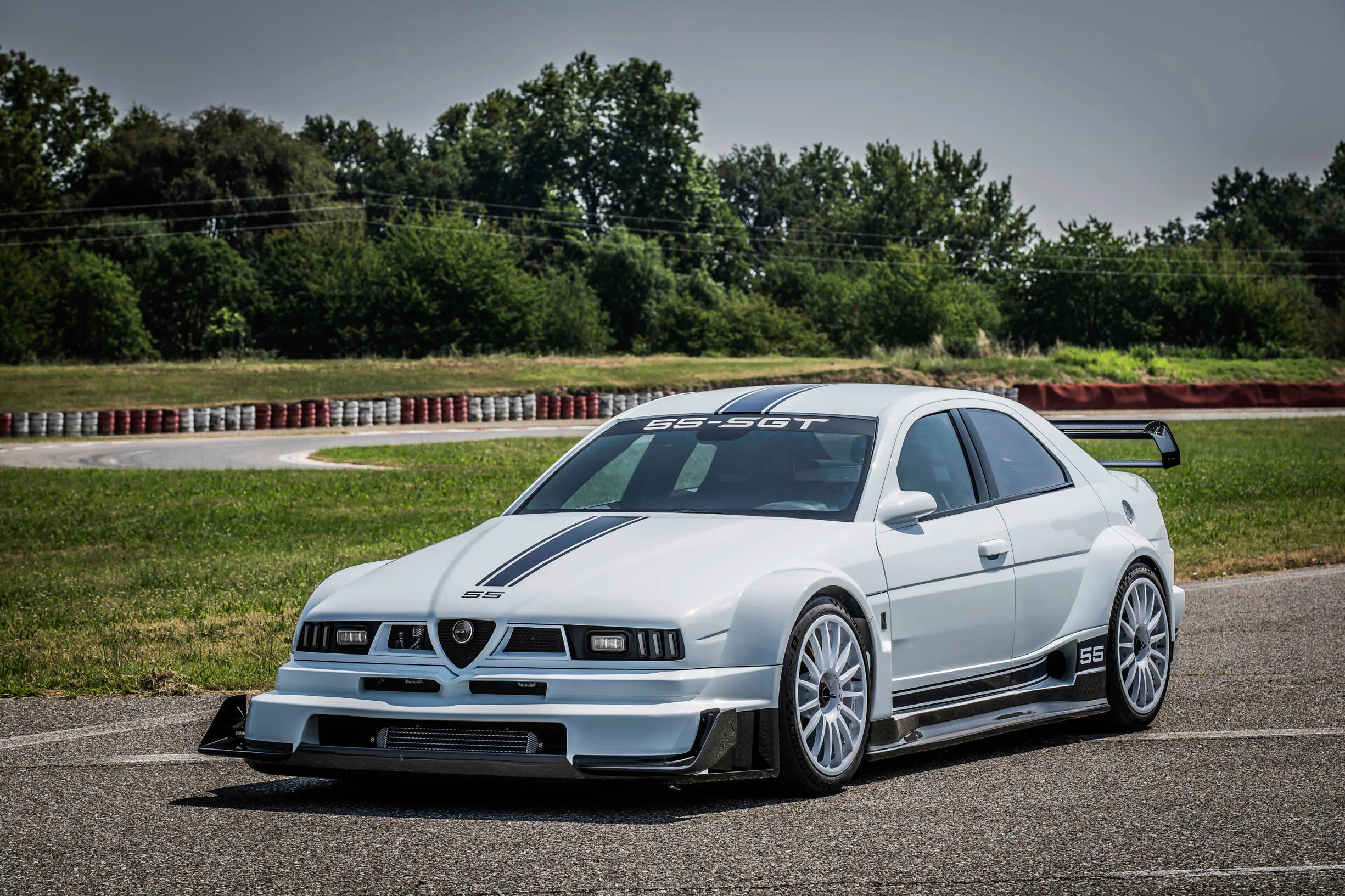 El 155 v6 ti que sonaban los alfistas ya existe 620 cv estetica de carreras y produccion limitada 9