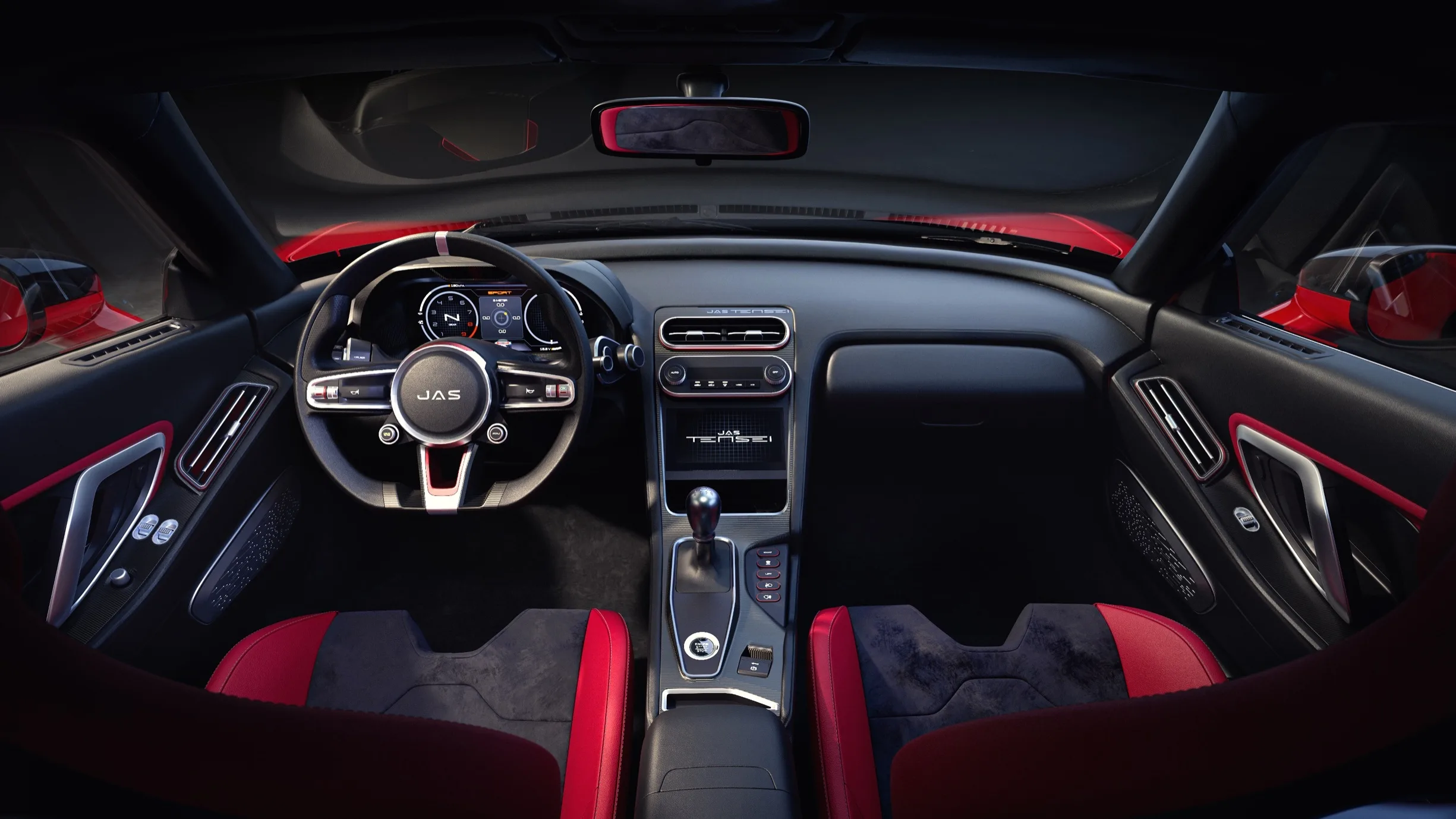 El nuevo interior del nsx de pininfarina tiene tecnologia moderna pero conserva algo cada vez mas raro