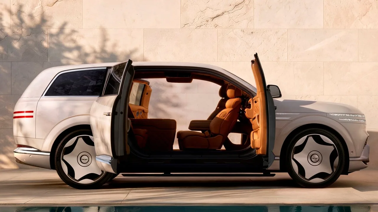 Genesis va a por bmw y mercedes con un suv electrico de 657 cv que copia trucos de rolls royce 1