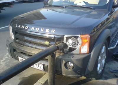 Discovery accidente
