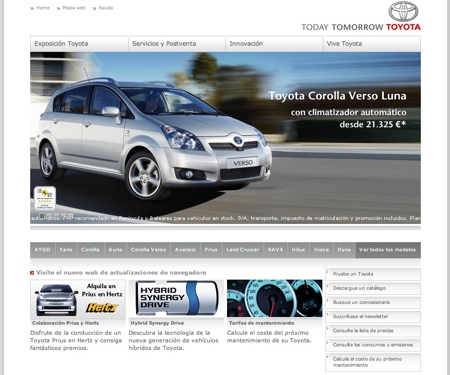 Web Toyota